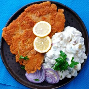 Rántott szejtánszelet – 1 db